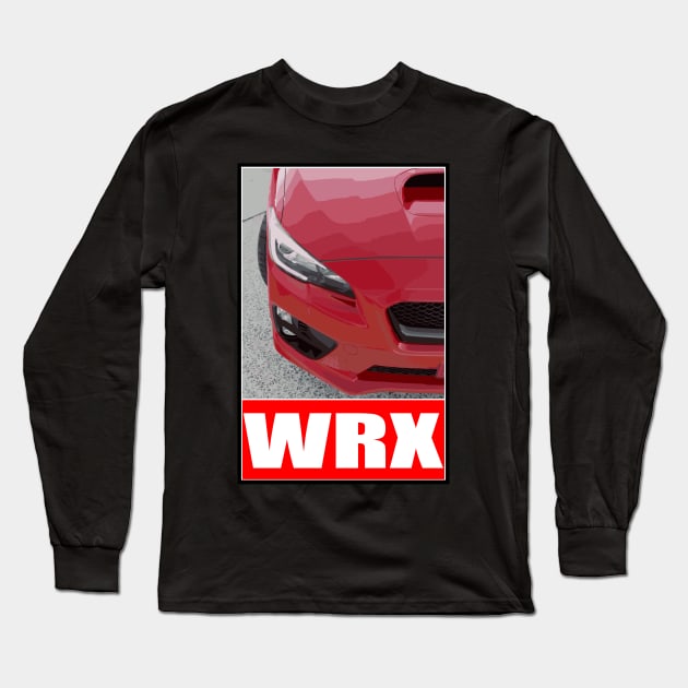 Subaru WRX Long Sleeve T-Shirt by Rendagarth_Design_Company